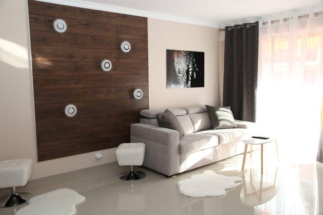 Stylish 2 Room Flat 60 Meters To The Beach Ницца Экстерьер фото
