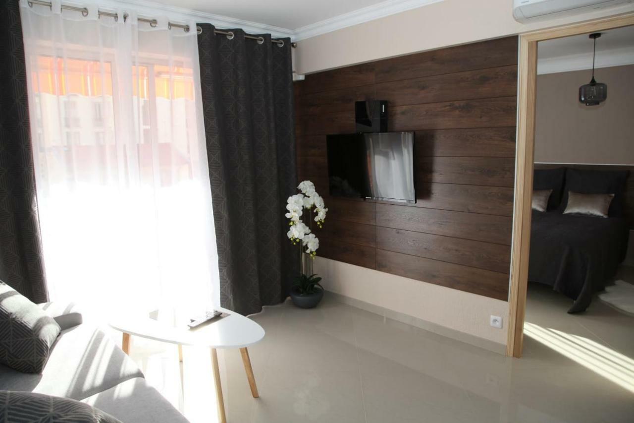 Stylish 2 Room Flat 60 Meters To The Beach Ницца Экстерьер фото